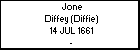 Jone Diffey (Diffie)