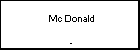  Mc Donald