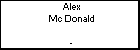 Alex Mc Donald