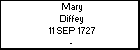 Mary Diffey