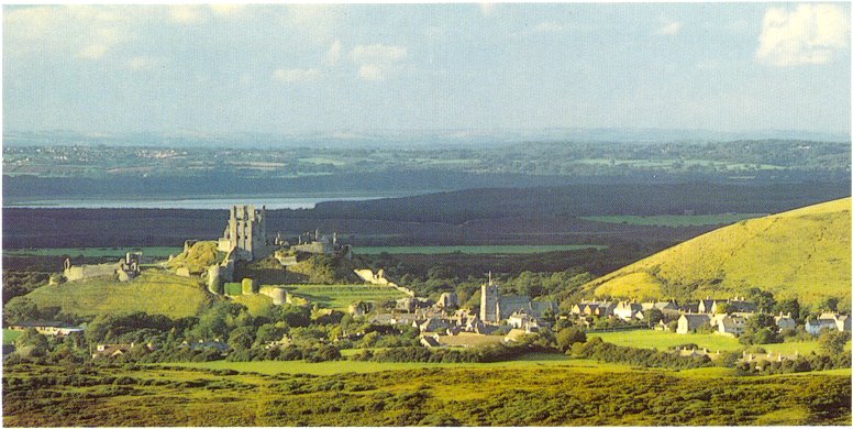 Picture of Corfe Castle, Dorset, UK